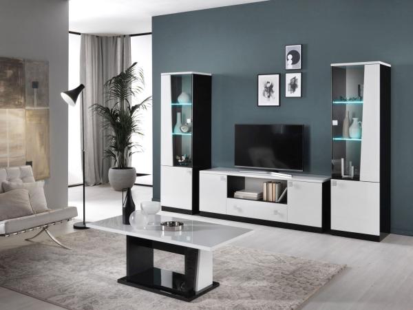 Product photograph of Elisa White Italian 165cm Tv Unit from Choice Furniture Superstore.